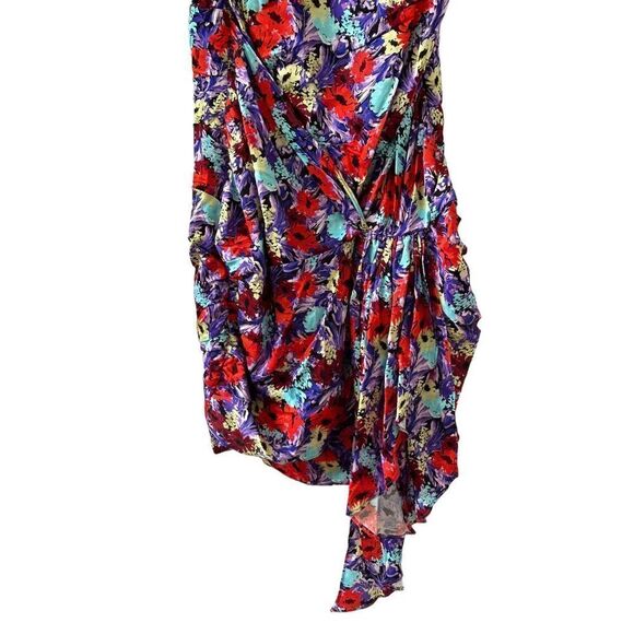 For Love & Lemons Chiara Puff Sleeve Mini Dress Women’s Size Large - Picture 4 of 9